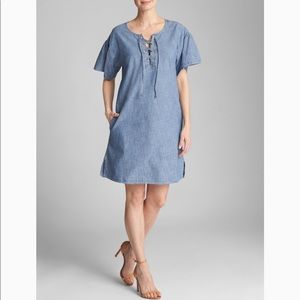 GAP Blue Midi Dress
